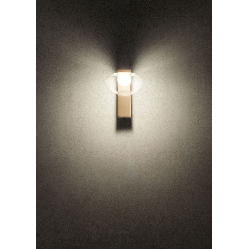 Redo 01-3242 - LED fali lámpa SINCLAIR LED/6,5W/230V CRI 93 IP21 fekete