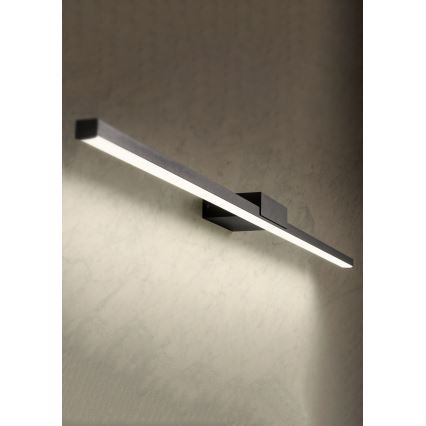 Redo 01-3273 - LED fürdőszobai tükörvilágítás ASTON LED/18W/230V 3000/4000K 90 cm CRI 90 IP44 fekete