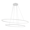 Redo 01-3342 - LED dimmelhető kábelre függeszthető csillár LEO LED/115W/230V 3000/4000K CRI 90 60x130 cm fehér