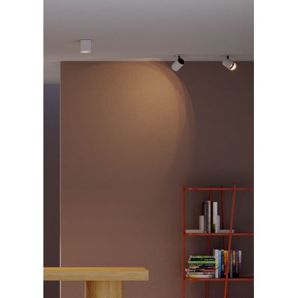 Redo 01-3407 - DELPHI spotlámpa 1xGU10/7W/230V 8,1x8,1 cm fehér