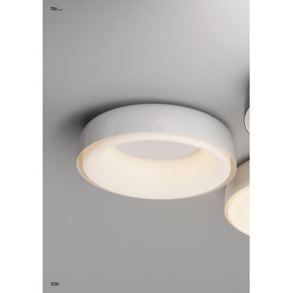 Redo 01-3940 - LED mennyezeti lámpatest DIP LED/30W/230V 2700/3000/4000/5000/6500K CRI 90 átm. 48,6 cm fehér