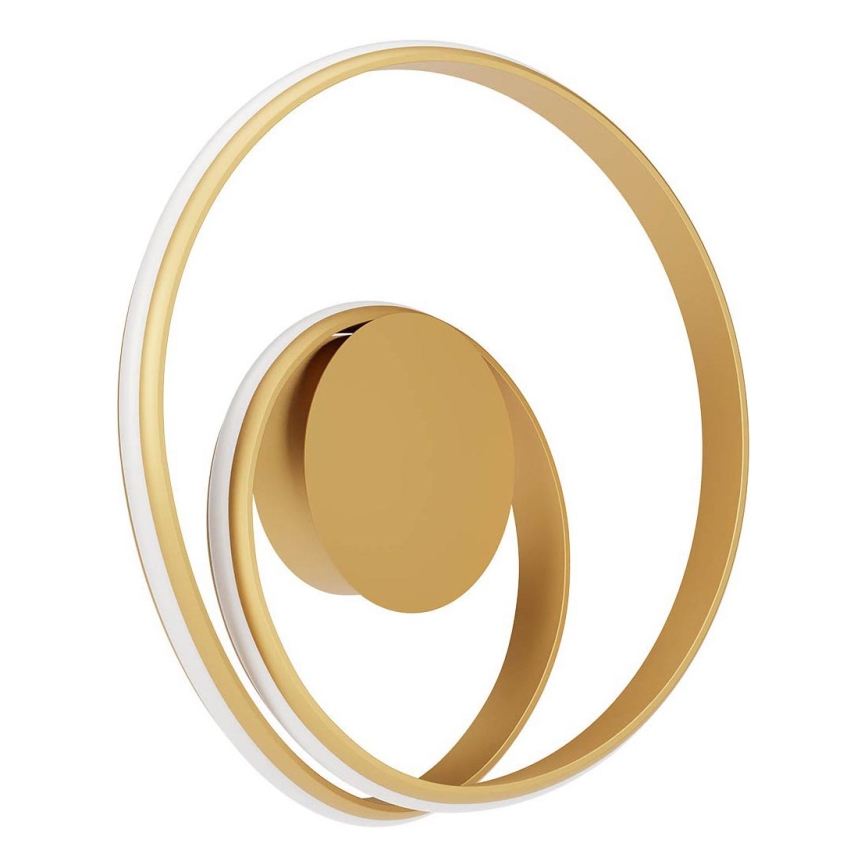 Redo 01-4355 - TORSION LED dimmelhető fali lámpa, 30W/230V, 2700/3000/4000K, CRI 90, arany