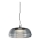 Redo 01-4541 - Fényerőszabályozható zsinóros függőlámpa ONDULA LED/12W/230V 2700K/3000K CRI 90 átm. 32 cm fekete/füstszínű