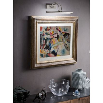 Redo 01-455 - LED Képmegvilágító IKON LED/8W/230V 35,6 cm fényezett króm