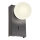 Redo 01-4659 - NORMA LED fali lámpa, 5 W, 230 V, CRI 90, USB, fehér/fekete