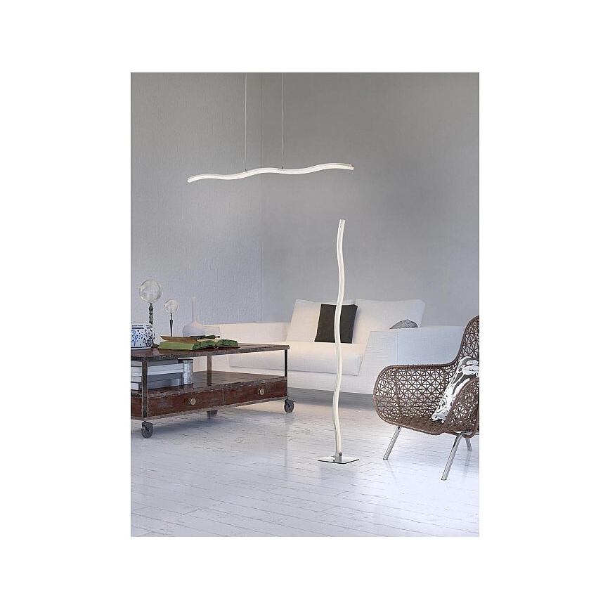 Redo 01-893 - LED csillár kábelen PULSE LED/23,1W/230V matt króm