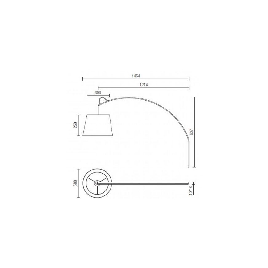 Redo 02-379 - Fali lámpa SWAP 1xE27/42W/230V fehér