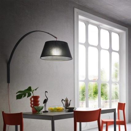 Redo 02-380 - Fali lámpa SWAP 1xE27/42W/230V szürke