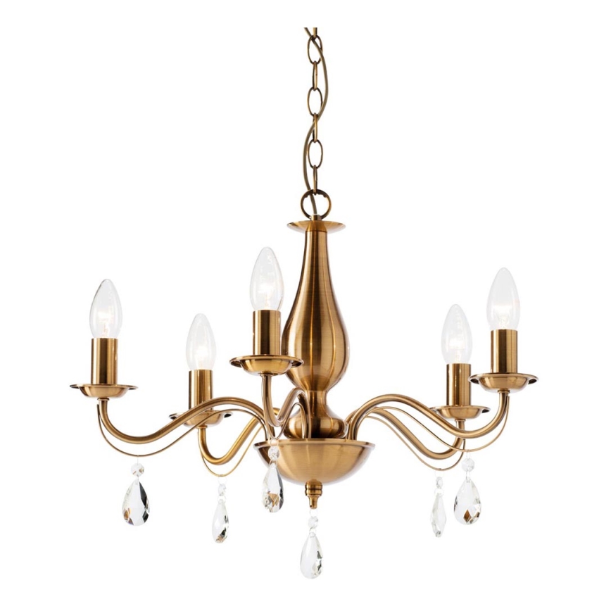 Redo 02-712 - Csillár láncon FABIOLA 5xE14/28W/230V