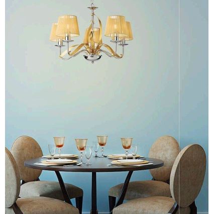 Redo 02-952 - Csillár láncon VIRTUU 5xE14/28W/230V