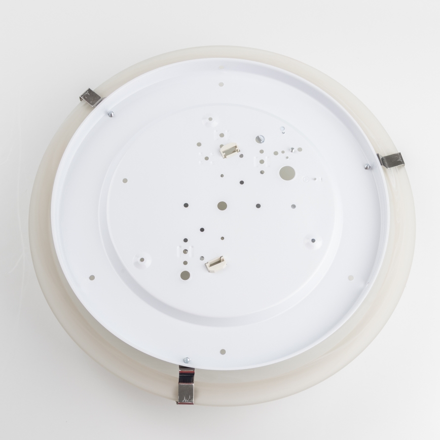 Redo 05-391 - Mennyezeti lámpatest VIRGINIA 2xE27/42W/230V átm. 40 cm krémszínű