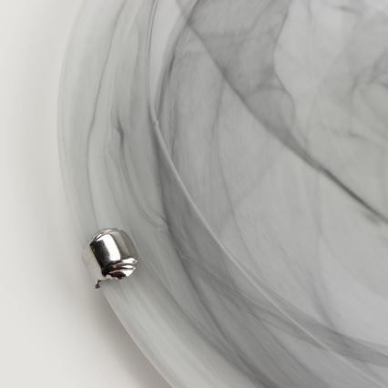 Redo 05-393 - Mennyezeti lámpa VIRGINIA 2xE27/42W/230V Ø 40 cm szürke