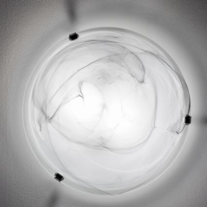 Redo 05-393 - Mennyezeti lámpa VIRGINIA 2xE27/42W/230V Ø 40 cm szürke