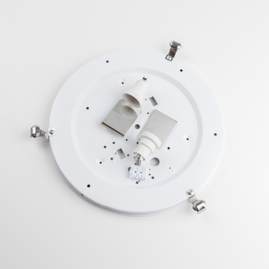 Redo 05-393 - Mennyezeti lámpa VIRGINIA 2xE27/42W/230V Ø 40 cm szürke