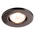 Redo 70217 - beépíthető mennyezeti lámpatest FR 1xE14/30W/230V fekete króm