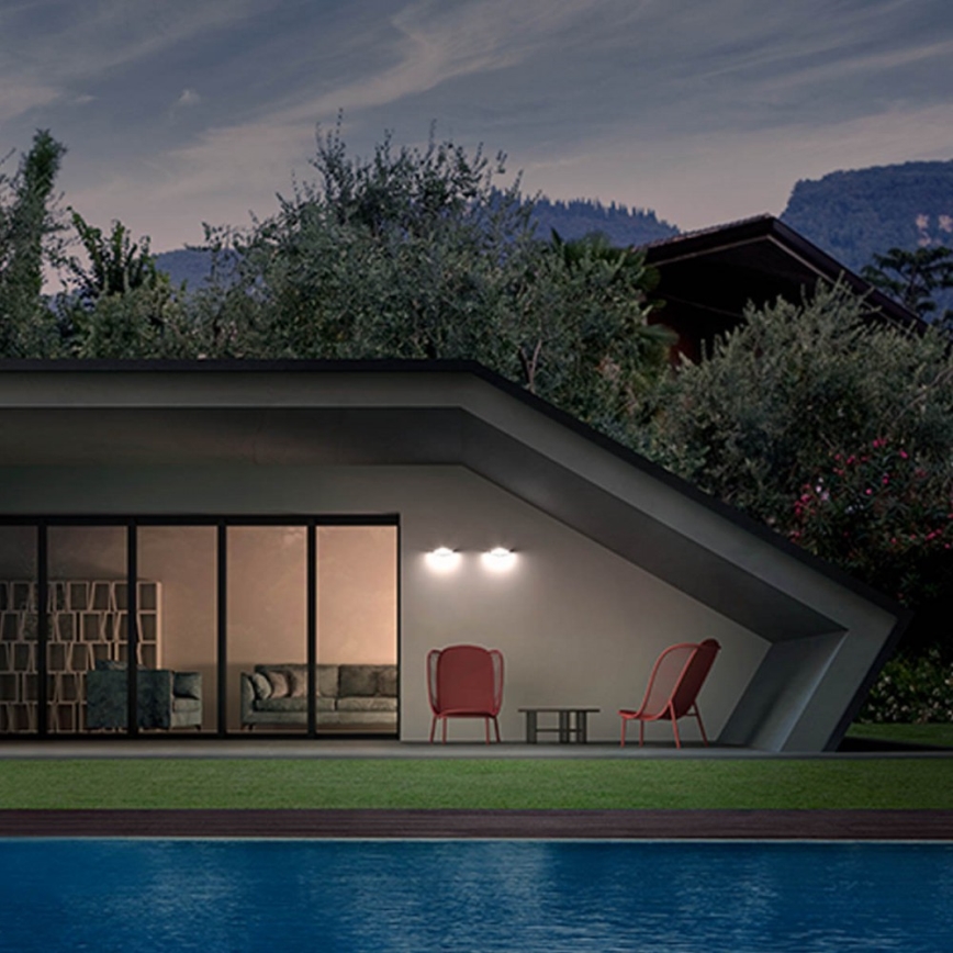 Redo 90002 - LED kültéri fali lámpatest CHALET LED/8W/230V IP54