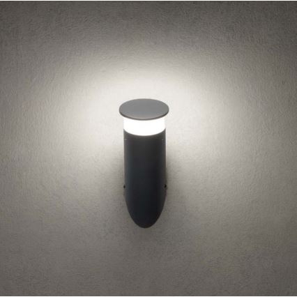 Redo 90073 - LED RGBW Kültéri fali lámpa ALGON LED/6W/230V Wi-Fi Tuya IP65 antracit