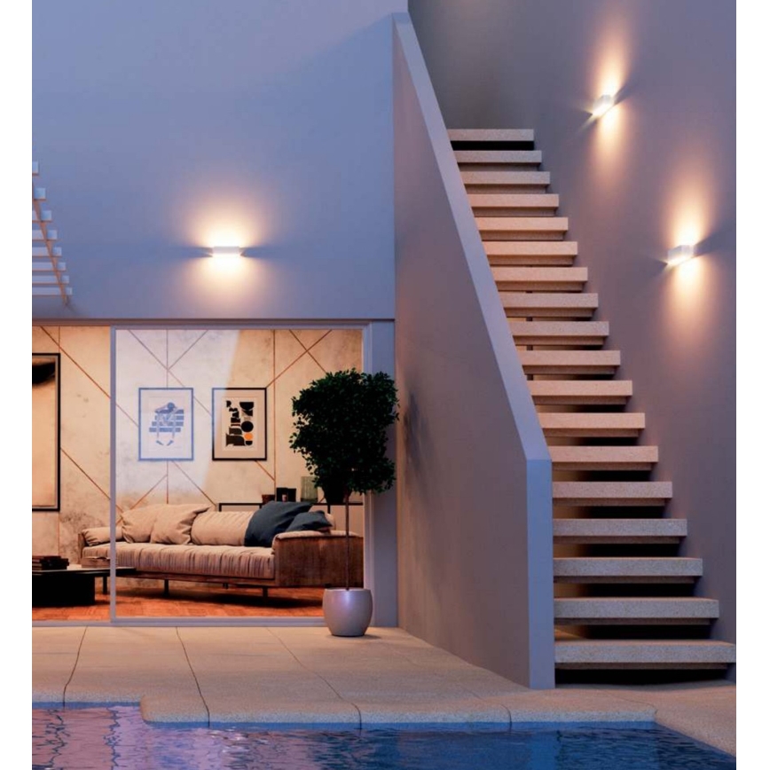 Redo 90095 - LED kültéri fali lámpatest PLANIT LED/10W/230V 3000K IP54 fehér