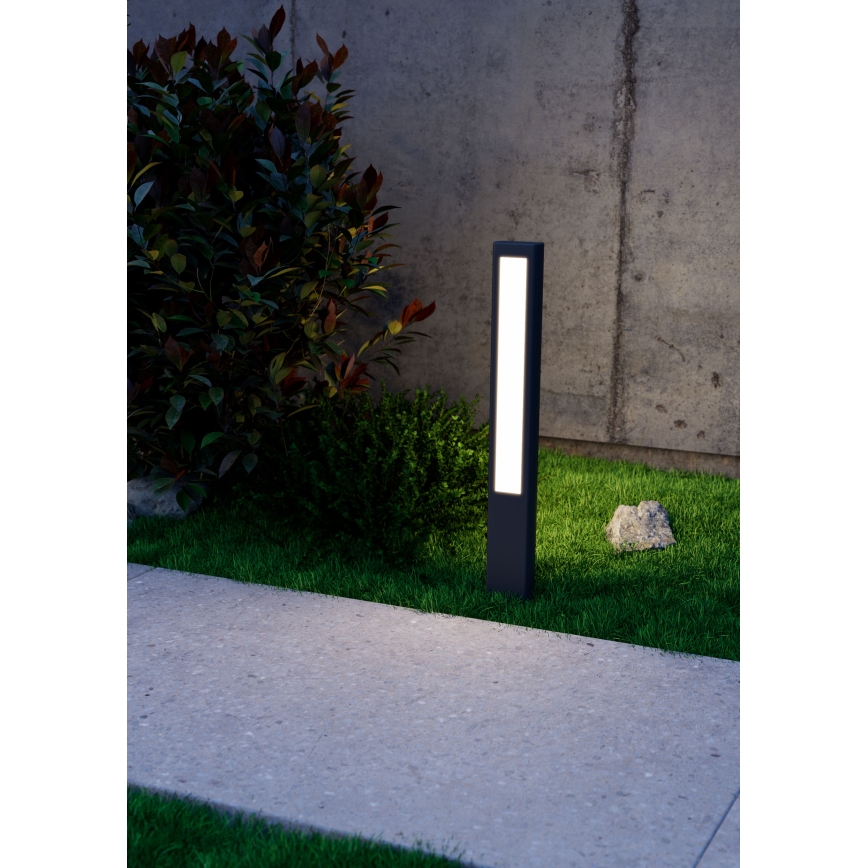 Redo 90125 - DOLMEN LED kültéri lámpa, 12,44 W, 230 V, IP54, antracit
