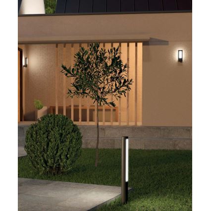 Redo 90125 - DOLMEN LED kültéri lámpa, 12,44 W, 230 V, IP54, antracit