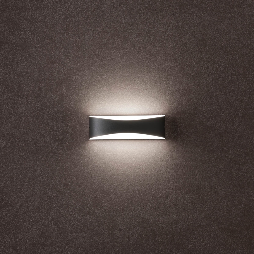 Redo 90126 - LED kültéri fali lámpatest AXEL LED/7W/230V 3000K IP65 antracit