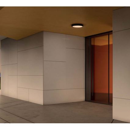 Redo 90155 - LED Kültéri mennyezeti lámpa PONZA LED/16W/230V átm. 26 cm IP65