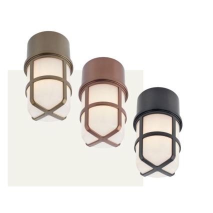 Redo 90194 - Kültéri spotlámpa TRITON 1xE27/28W/230V IP54 réz