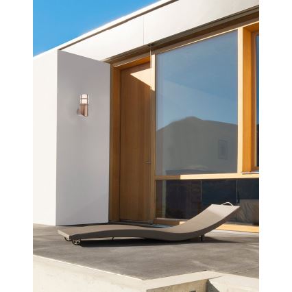 Redo 90197 - Kültéri fali lámpa TRITON 1xE27/28W/230V IP54 réz