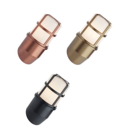 Redo 90203 - Kültéri fali lámpa TRITON 1xE27/28W/230V IP54 réz