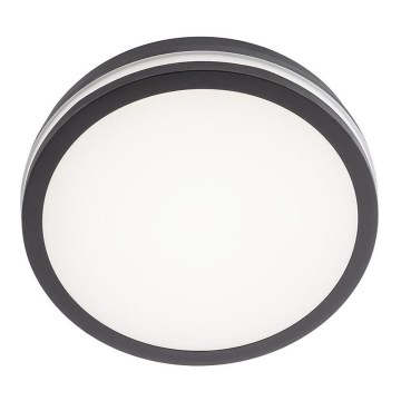 Redo 90290 - LED kültéri mennyezeti lámpa mozgásérzékelővel ISOLA LED/24W/230V átm. 26 cm 3000/4000/6500K IP54 antracit