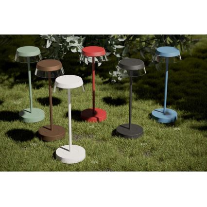 Redo 90309 - LED Dimmelhető érintős asztali lámpa ILUNA LED/2,5W/5V 2700-3000K 3000 mAh IP65 zöld