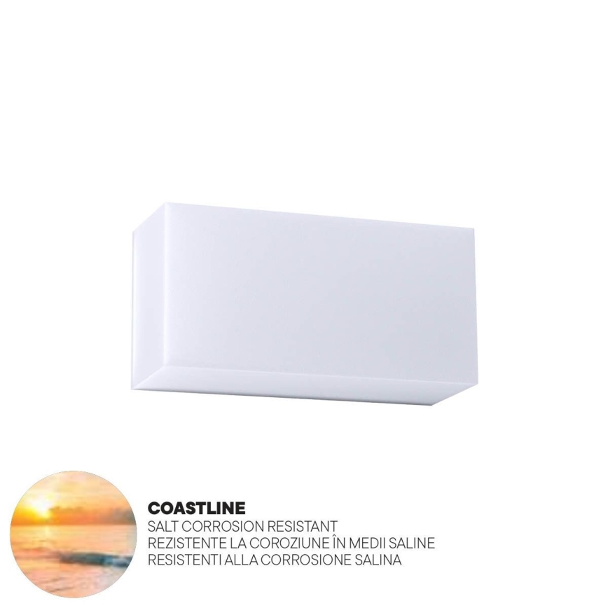 Redo 90324 - LED Kültéri fali lámpa KODIAK LED/8W/230V IP65 fehér