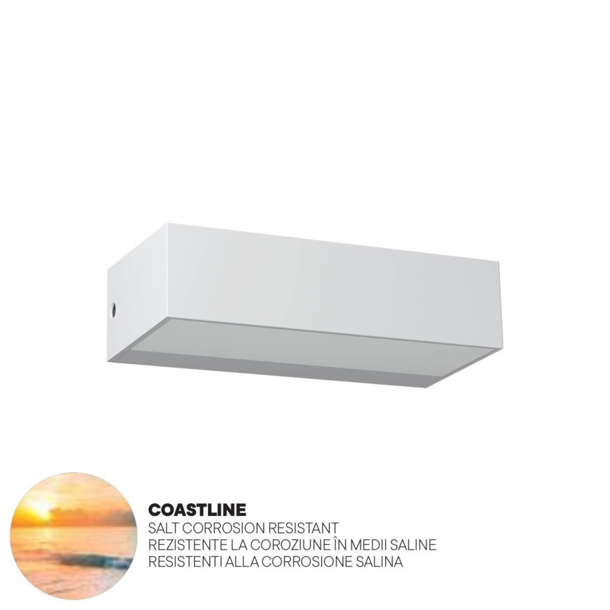 Redo 90372 - LED Kültéri fali lámpa LAMPRIS LED/9,5W/230V IP65 fehér