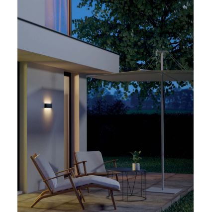 Redo 90376 - LED Kültéri fali lámpa KAMAL LED/4,4W/230V 3000K IP54 szürke