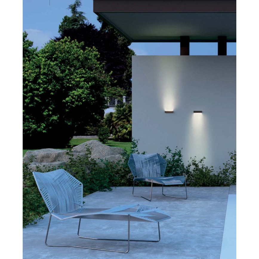 Redo 90394 - LED Kültéri fali lámpa OMNIA LED/12W/230V 3000K IP54 szürke