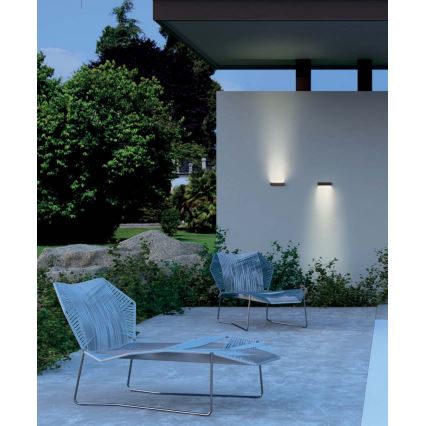 Redo 90395 - LED Kültéri fali lámpa OMNIA LED/12W/230V 3000K IP54 barna