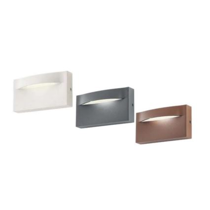 Redo 90425 - LED Kültéri fali lámpa POLIFEMO LED/8W/230V IP65 fehér