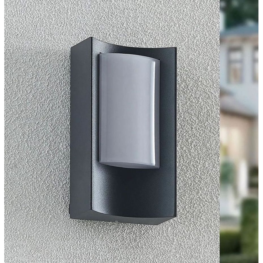 Redo 90483 - LED Kültéri fali lámpa WARP LED/8W/230V 3000K IP44 antracit