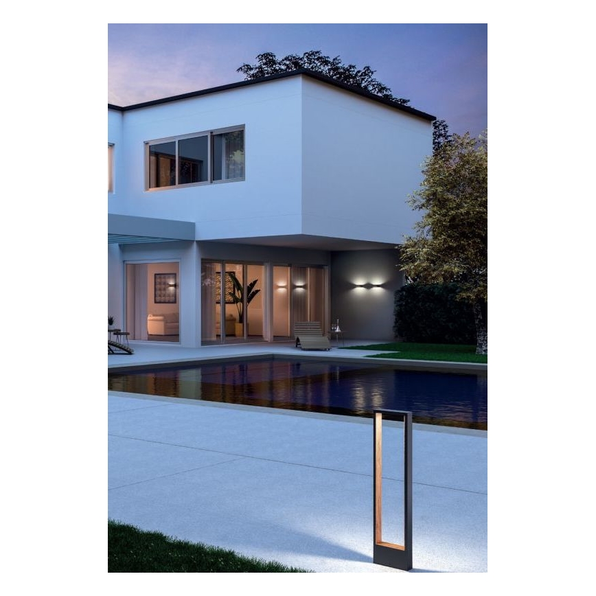 Redo 90508 - LED Kültéri fali lámpa WALD LED/10W/230V IP65 antracit