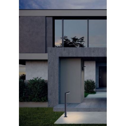 Redo 90510 - LED Kültéri fali lámpa WOODY LED/10W/230V IP54 antracit