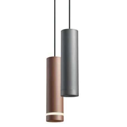 Redo 90515 - LED Kültéri függeszték KLOU LED/9W/230V IP54 barna