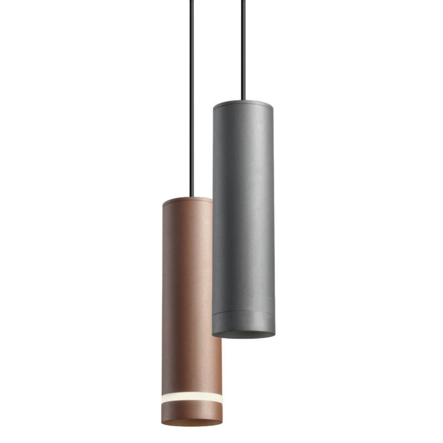 Redo 90515 - LED Kültéri függeszték KLOU LED/9W/230V IP54 barna