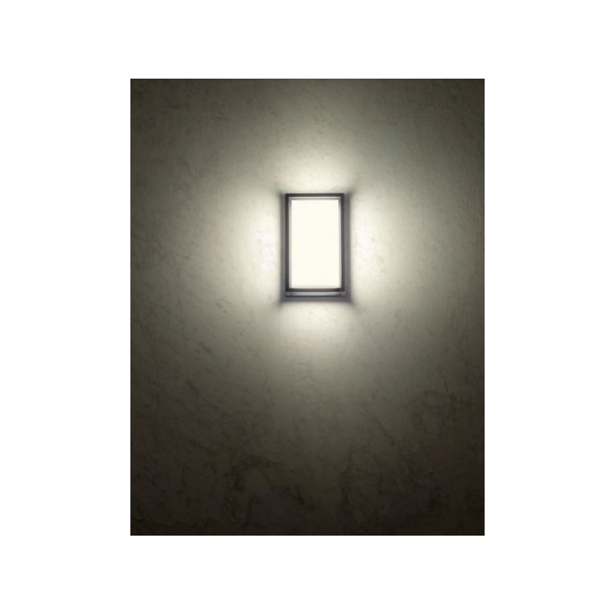 Redo 90533 - LED Kültéri fali lámpa QUADRIS LED/12W/230V IP54 antracit