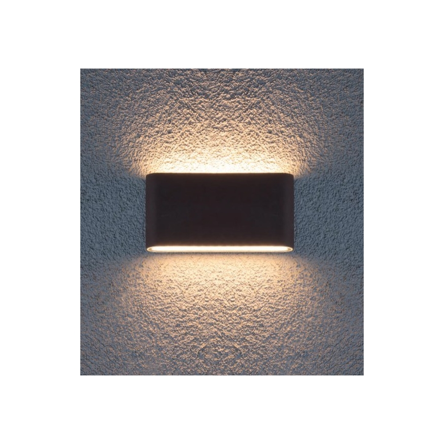 Redo 9054 - LED Kültéri fali lámpa POCKET LED/13W/230V IP54 antracit