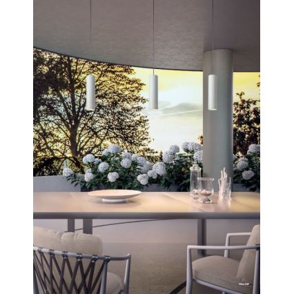 Redo 90570 - LED Kültéri függeszték KLOU LED/9W/230V IP54 fehér