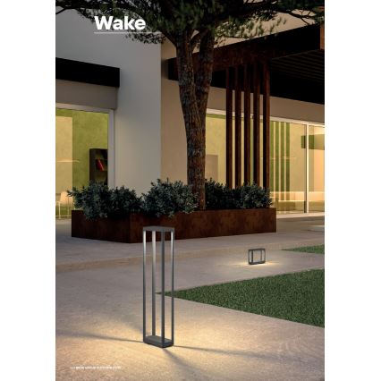 Redo 90582 - LED kültéri lámpa WAKE LED/8W/230V 3000K 75 cm IP65 antracit