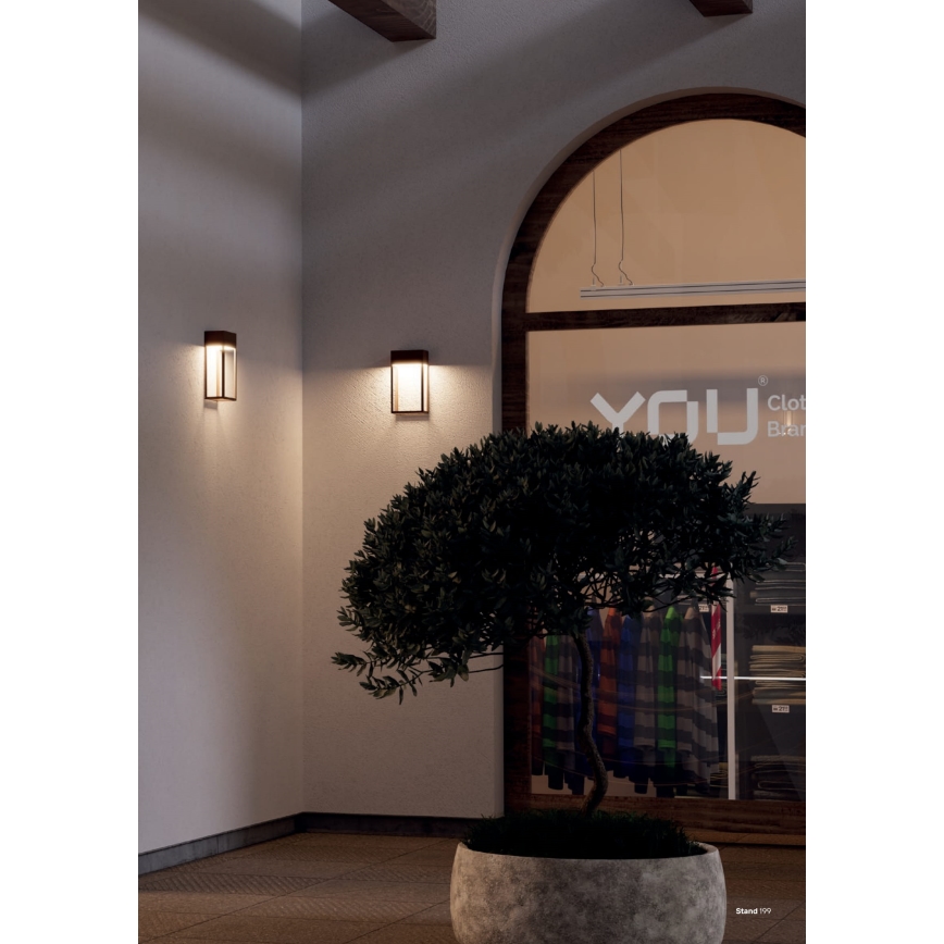 Redo 90603 - LED kültéri fali lámpatest STAND LED/20W/230V 3000K CRI 90 IP65 antracit