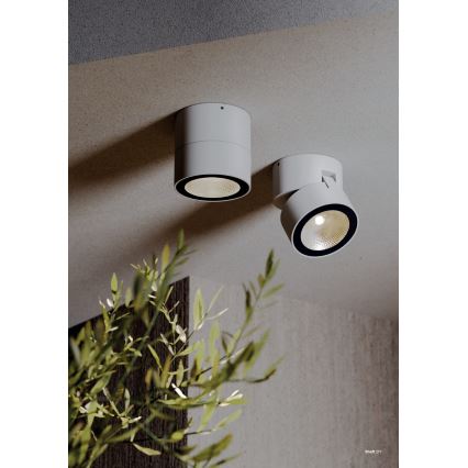 Redo 90626 - LED kültéri spotlámpa SHAFT LED/13W/230V 3000K átm. 9 cm IP65 fehér