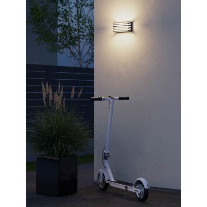 Redo 90639 - LED Kültéri fali lámpa BLAZE LED/12W/230V 3000K IP54 antracit