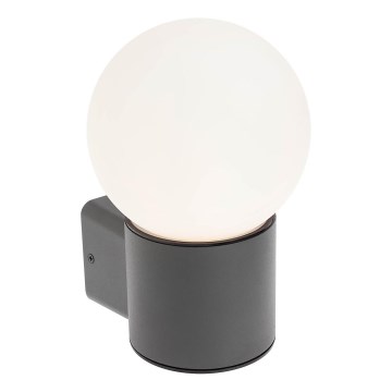 Redo 90640 - Kültéri fali lámpa BULK 1xE27/28W/230V IP44 antracit